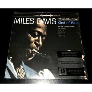 Miles Davis Kind of Blue JAZZ LP Columbia 1959 Era 2010 Reissue Vinyl SEALED